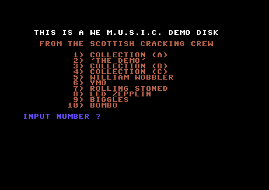 We M.U.S.I.C. Demo Disk