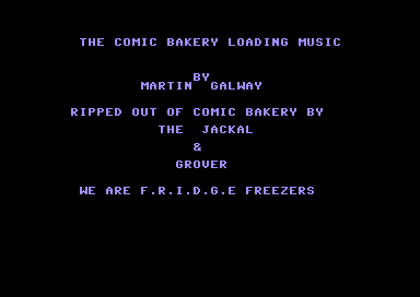 Comic Bakery Music
