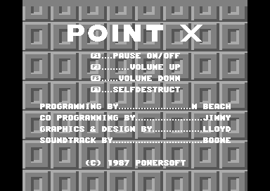 Point X +