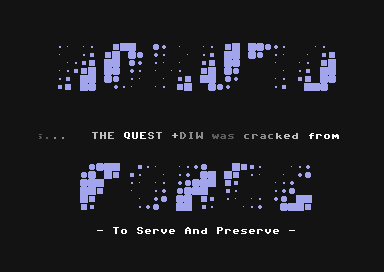 The Quest +DIW