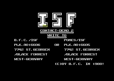 ISF Contact Demo 2