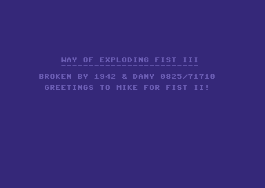 The Way of the Exploding Fist III