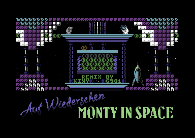 Auf Wiedersehen Monty in Space