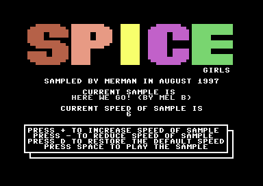 Spice Girls Sample 2
