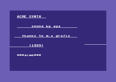 Acme Synth