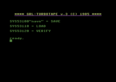 GRL-Turbotape V3