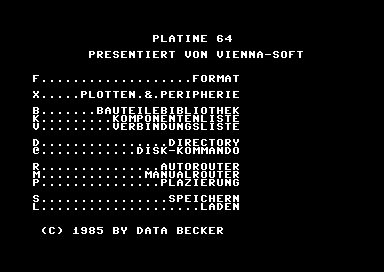 Platine 64 [german]