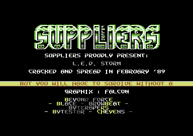The Suppliers Intro 06