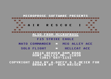 Air Rescue I