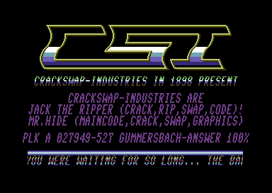 Crack Swap Industries Intro