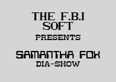 Samantha Fox Dia Show
