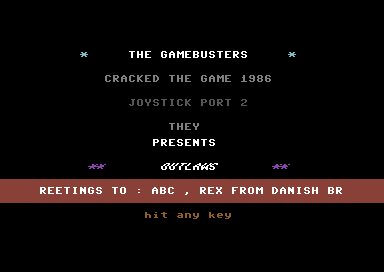 The Gamebusters 1541 Intro 4
