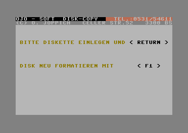 Ojo-Soft Disk Copy [german]