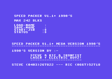 Speed Packer V1.1+