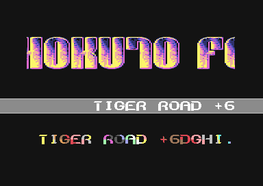 Tiger Road +6DGHI