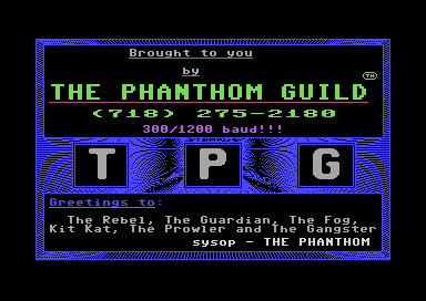 Phanthom Guild BBS Ad