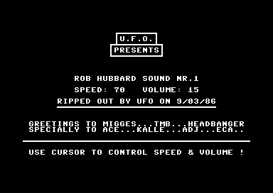 Rob Hubbard Sound Nr.1