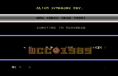 Alien Syndrome Preview