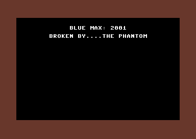 Blue Max 2001