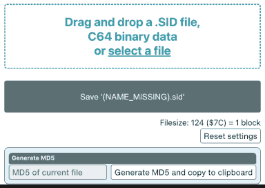 SID Toolbox - Edit and Create .Sid Files