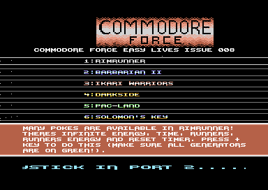 Commodore Force Easy Lives 008