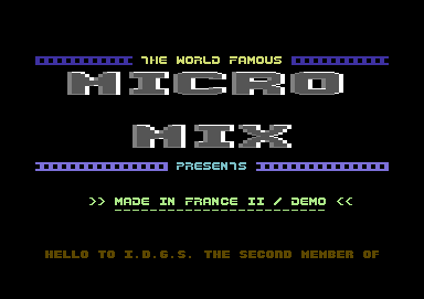 Made in France II Demo