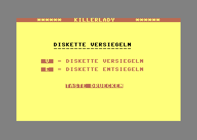 Diskette Versiegeln [german]