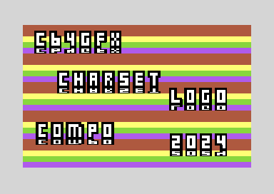 Entry for c64 Gfx Logo Compo 2024