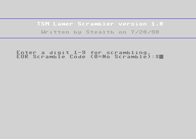 TSM Lamer Scrambler V1.0