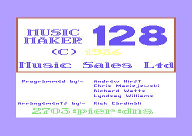 Music Maker 128