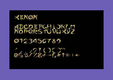 Xen0n Font (2x2) Multicolor
