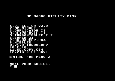 Mr Magoo Utility Disk