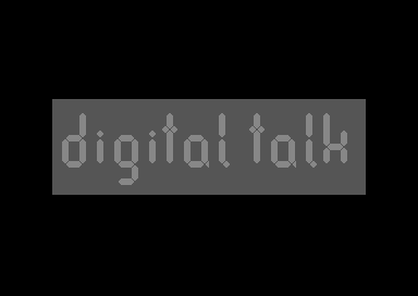 Digital Talk LCD Logo