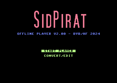 SidPirat Offline Player V2.00