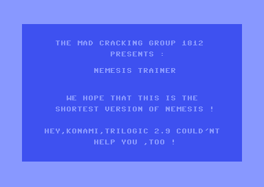 Nemesis Trainer