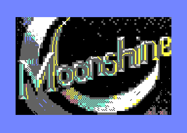 Moonshine PETSCII Logo