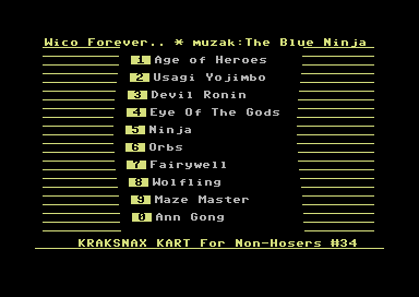Kraksnax Kart for Non-Hosers #34 [cartridge]
