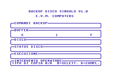 Backup Disco Singolo V1.0 [italian]