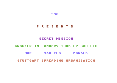 Secret Mission