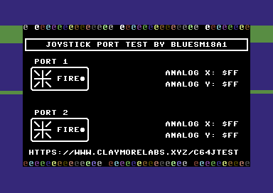Joystick Port Test