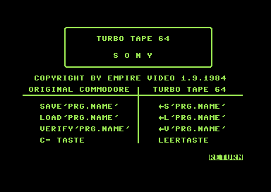 Turbo Tape 64