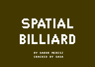 Spatial Billiard