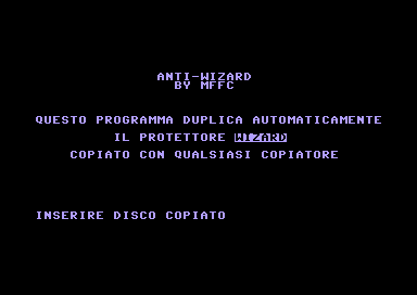 Anti-Wizard [italian]