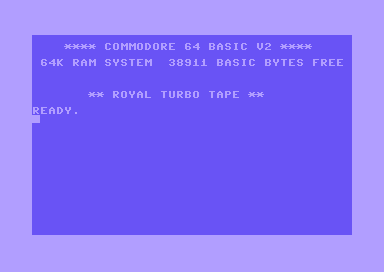 Royal Turbo Tape