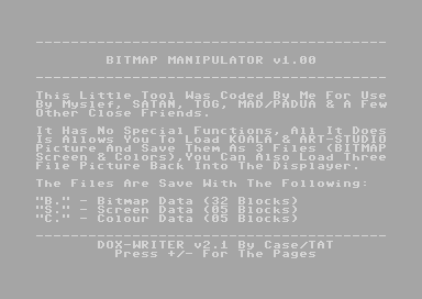 BitMap Manipulator V1.00