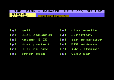 The Disk Manager V2.3