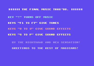 The Final Music Trax'88