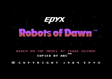 Robots of Dawn