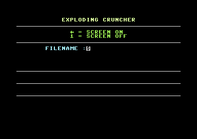 Exploding Cruncher