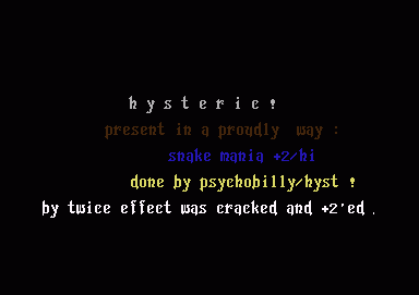 Hysteric Intro 37